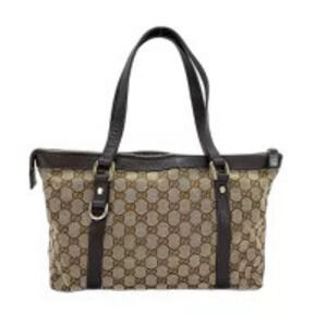 Gucci Abbey Handbag Beige Cream